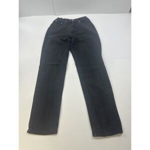 Vintage Gap Jeans Womens 4 Black Classic Fit Mid Rise Made In USA